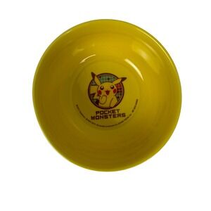 Nintendo Pikachu Bowl Pocket Monsters‎ 4.3" Yellow 2012 Ceramic Banpresto
